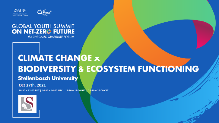 Climate Change x Biodiversity and Ecosystem Functioning